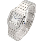 Cartier Watch Santos de Cartier SM Silver Stainless Steel — view 2