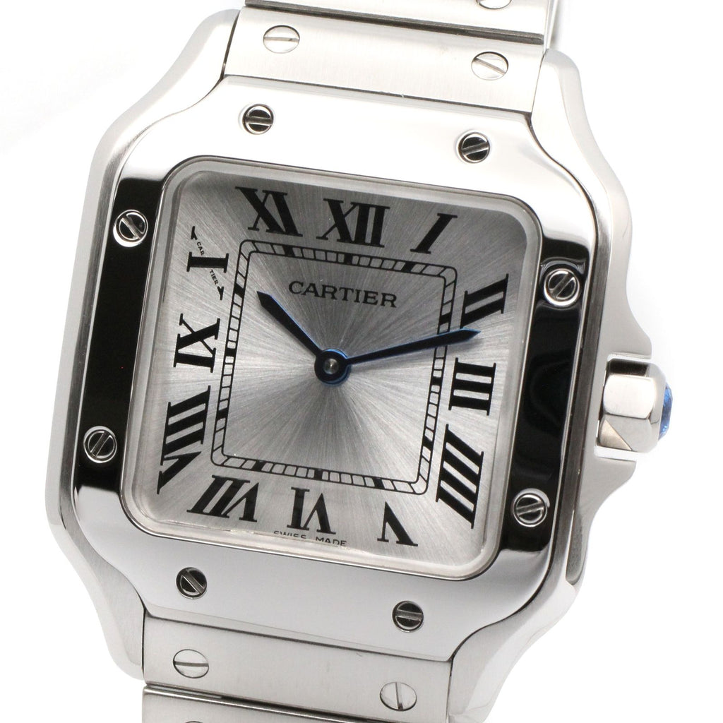 Cartier Watch Santos de Cartier SM Silver Stainless Steel — view 3