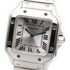 Cartier Watch Santos de Cartier SM Silver Stainless Steel — view 3
