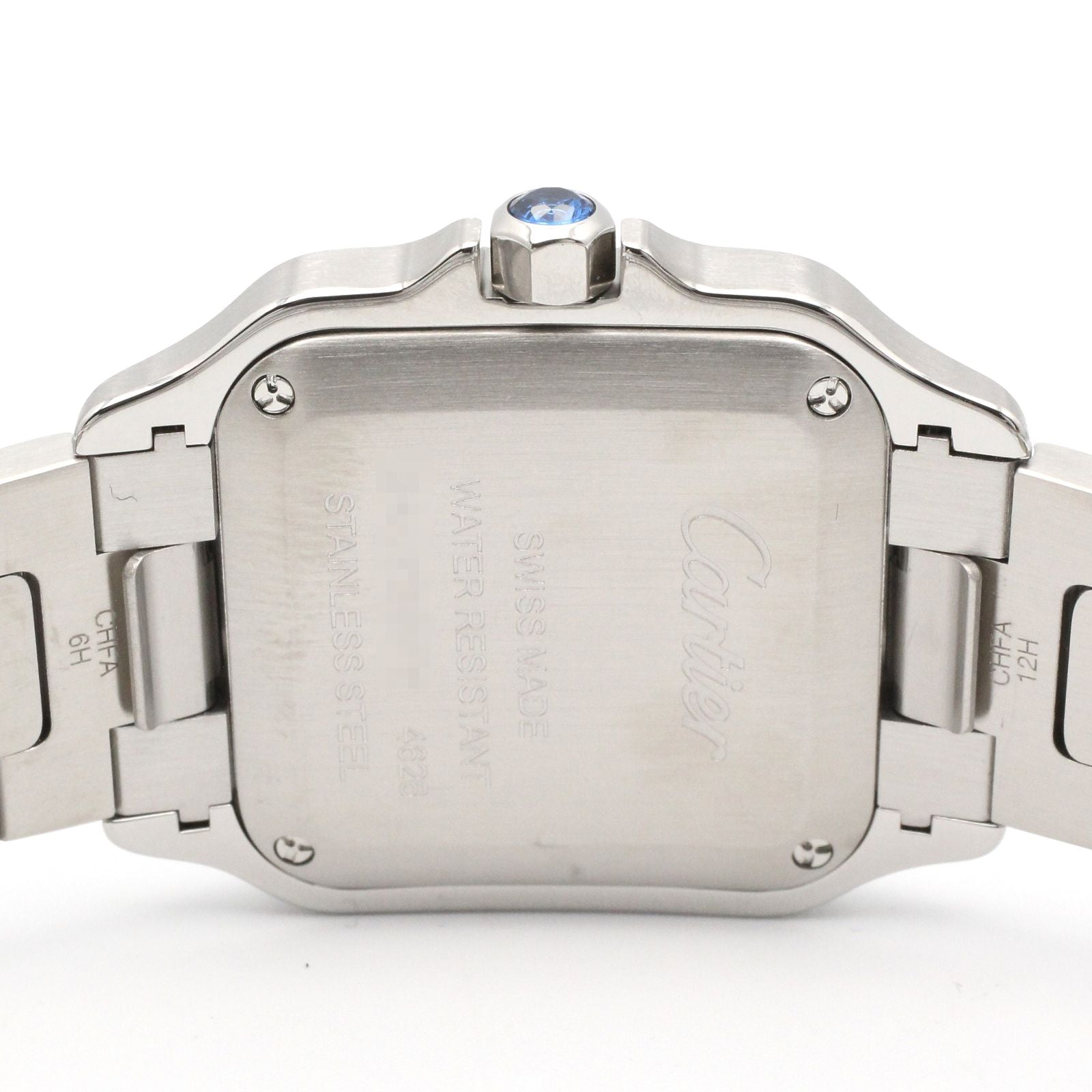 Cartier Watch Santos de Cartier SM Silver Stainless Steel — view 5