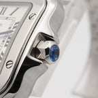 Cartier Watch Santos de Cartier SM Silver Stainless Steel — view 6