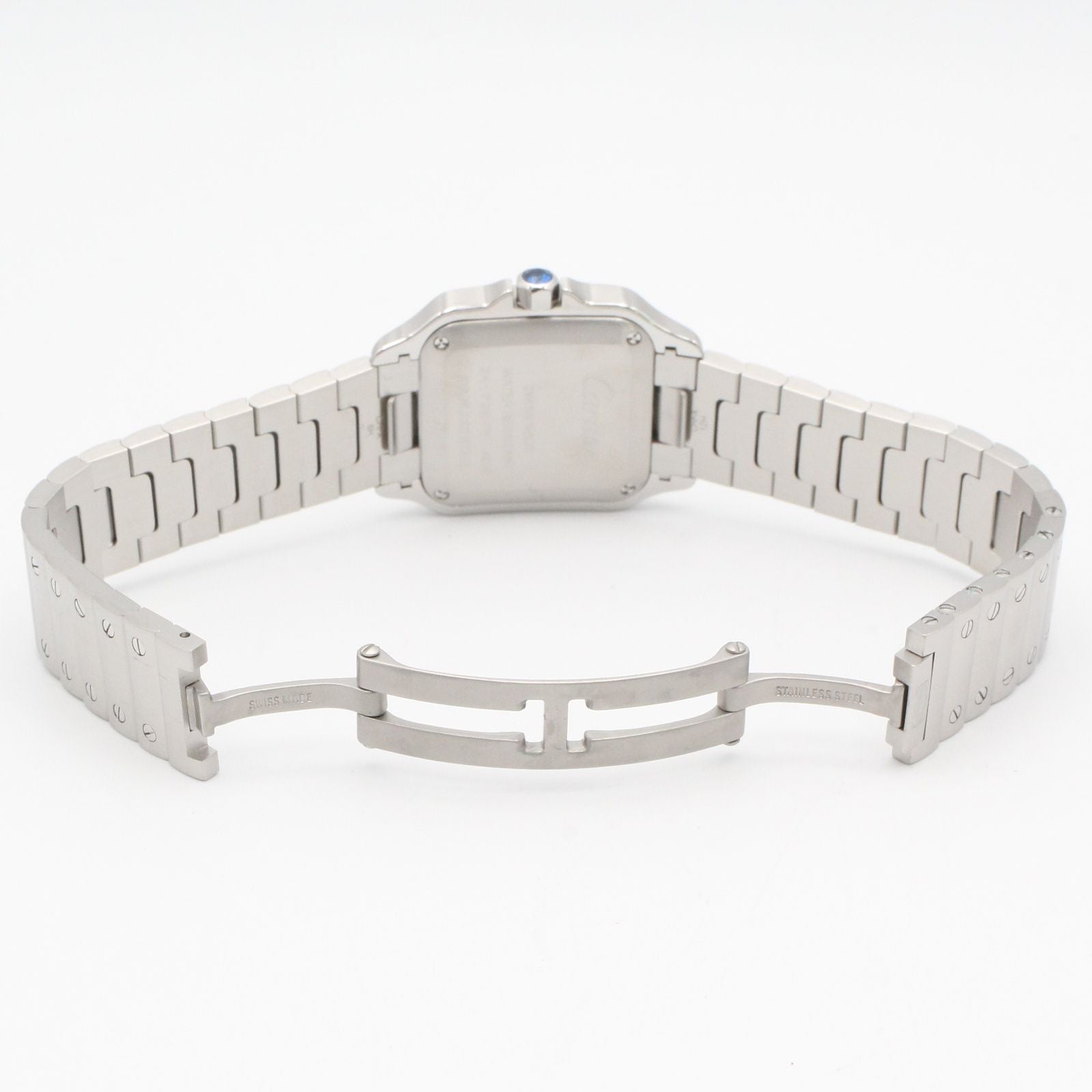 Cartier Watch Santos de Cartier SM Silver Stainless Steel — view 4