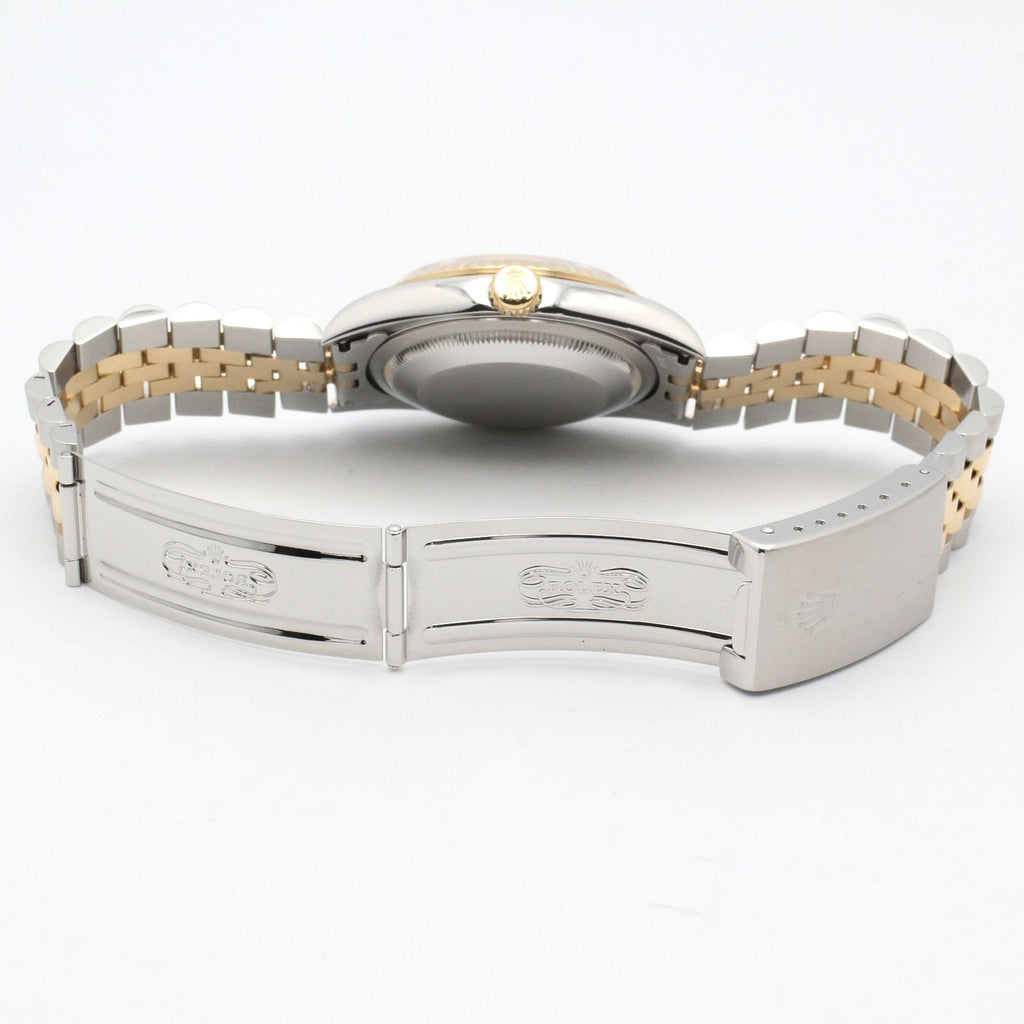 Rolex Datejust Diamond T Number GL Precon NP 18k Stainless Steel — view 4