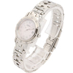 Hermes Watch Cles Diamond Pink Shell Stainless Steel — view 2