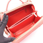Chanel Shoulder Bag CC Figuri Vanity 2-Way Salmon Pink Caviar Leather CC — view 3