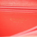 Chanel Shoulder Bag CC Figuri Vanity 2-Way Salmon Pink Caviar Leather CC — view 4