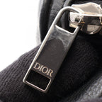 Dior Waist Bag Saddle Black Leather — view 9