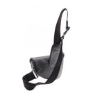 Dior Waist Bag Saddle Black Leather — view 2