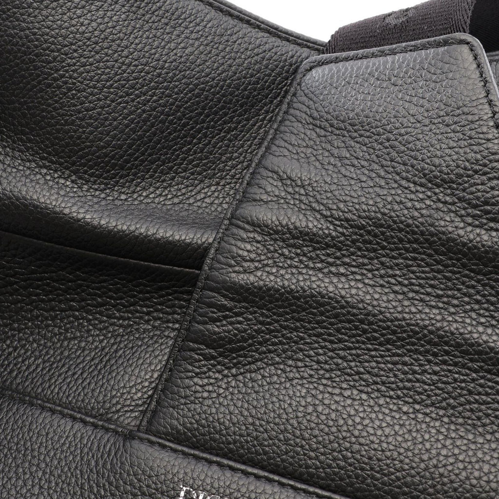 Dior Waist Bag Saddle Black Leather — view 8