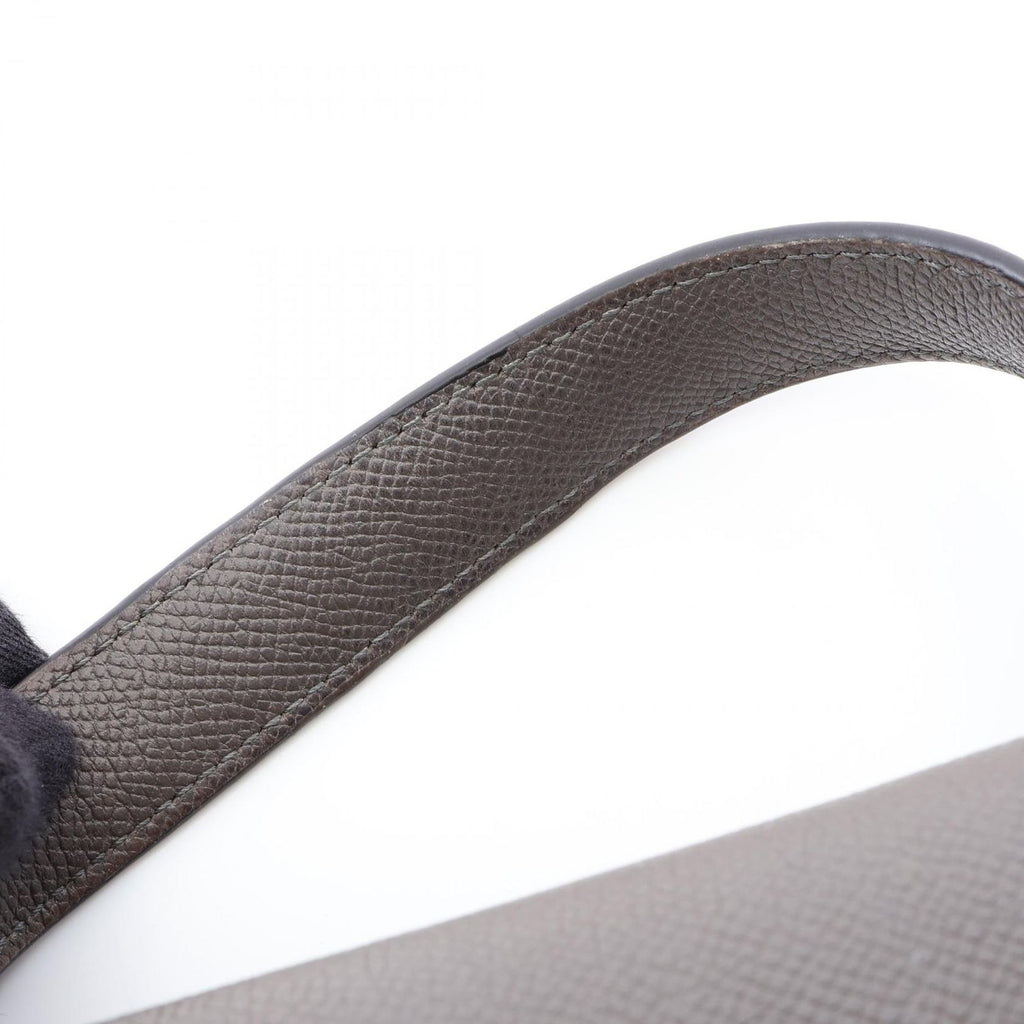 Celine Belt Bag Micro 2-Way Gray Leather — view 8