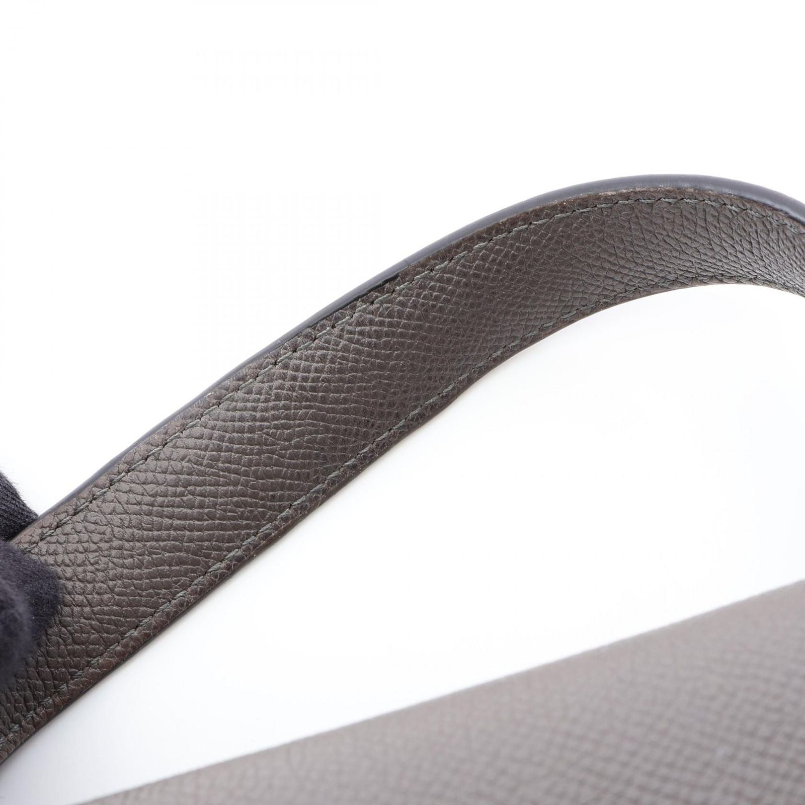 Celine Belt Bag Micro 2-Way Gray Leather — view 8