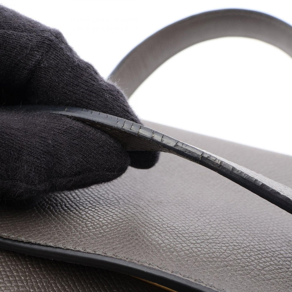 Celine Belt Bag Micro 2-Way Gray Leather — view 7