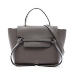 Celine Belt Bag Micro 2-Way Gray Leather
