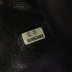 Chanel Quilted Bowling Bag Black Caviar Leather — view 5