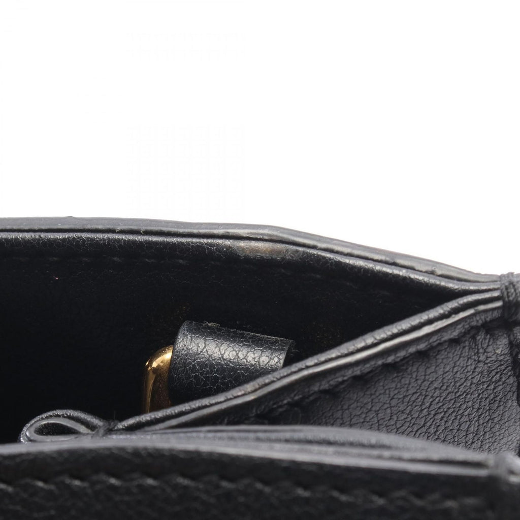Gucci Handbag Diana Mini GG Marmont 2-Way Black Brown Leather Small Tote — view 5