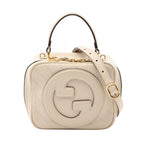 Gucci Handbag Blanc Di Top Handle Bag 2-Way Ivory Leather Di Small