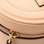 Fendi O-rock Small Camera Bag Pink Beige Leather — view 5