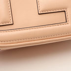 Fendi O-rock Small Camera Bag Pink Beige Leather — view 7