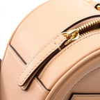 Fendi O-rock Small Camera Bag Pink Beige Leather — view 6