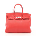Hermes Handbag Birkin 35 Bougainvillea Leather