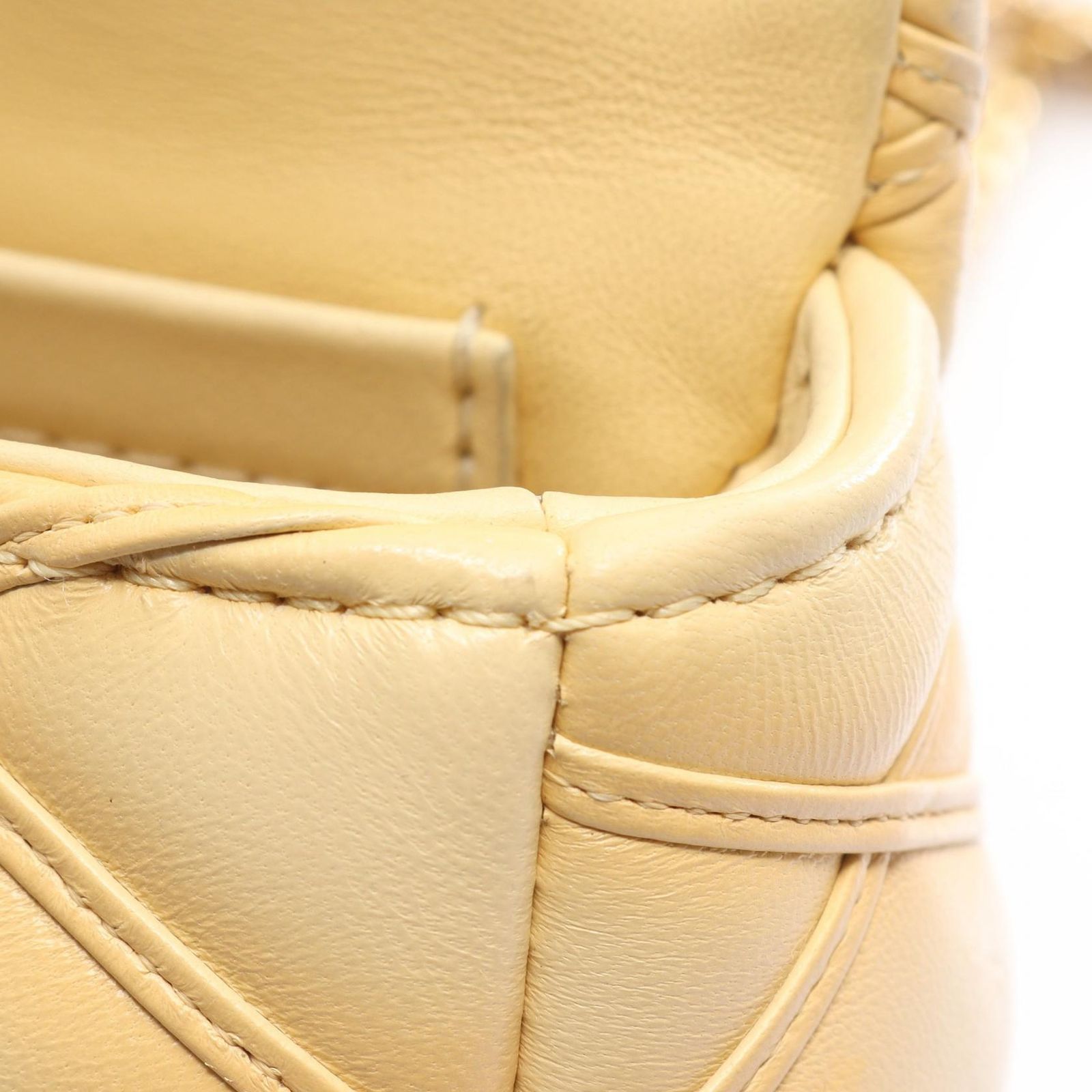 Louis Vuitton Shoulder Bag Pico Maltage Banana Yellow Leather — view 5