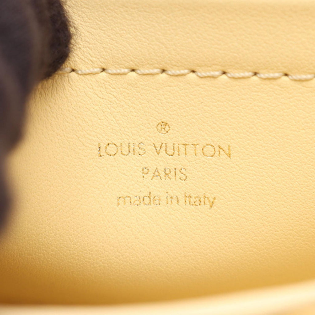 Louis Vuitton Shoulder Bag Pico Maltage Banana Yellow Leather — view 4