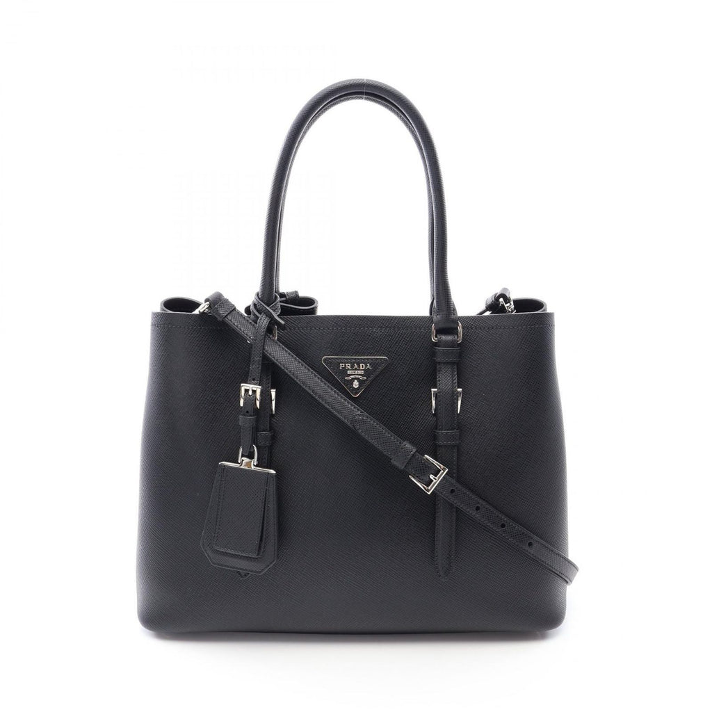 Prada Tote Saffiano Cuir 2-Way Black