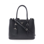 Prada Tote Saffiano Cuir 2-Way Black