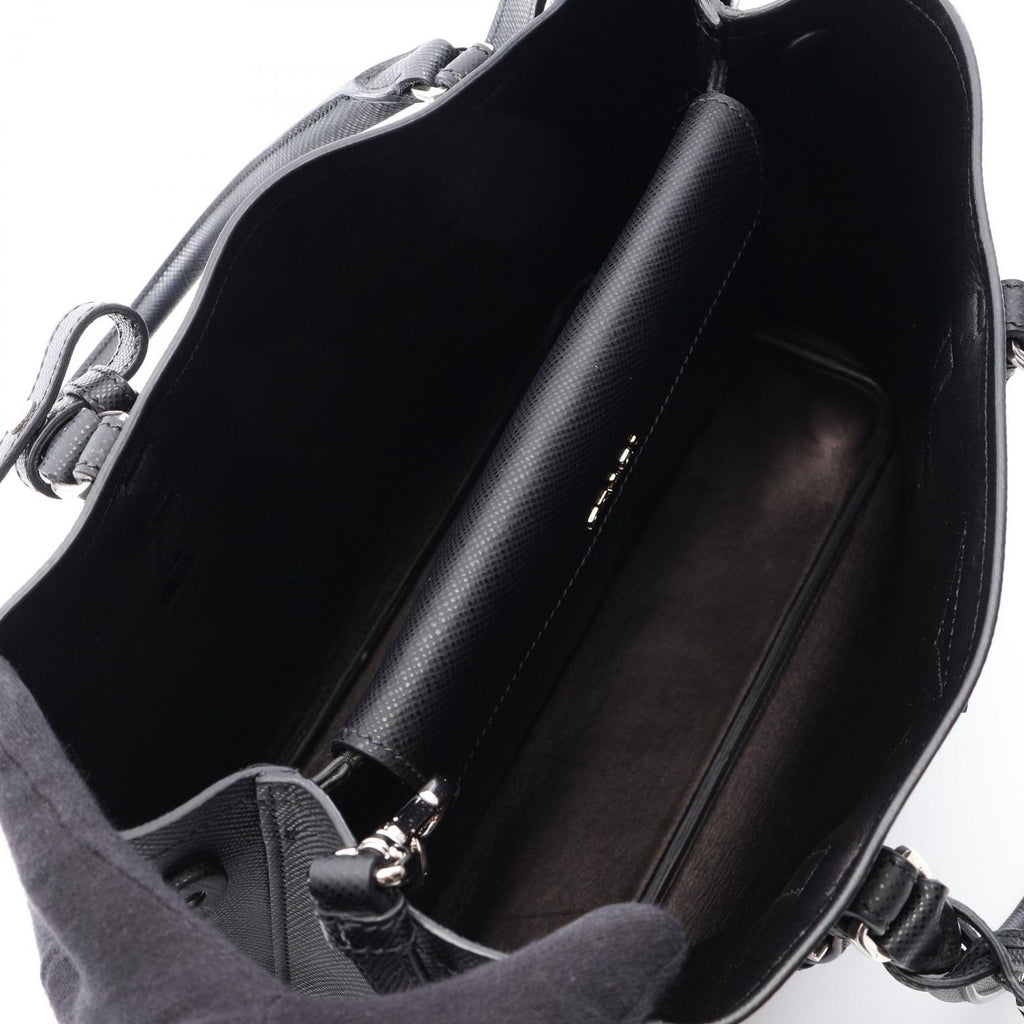 Prada Tote Saffiano Cuir 2-Way Black — view 3