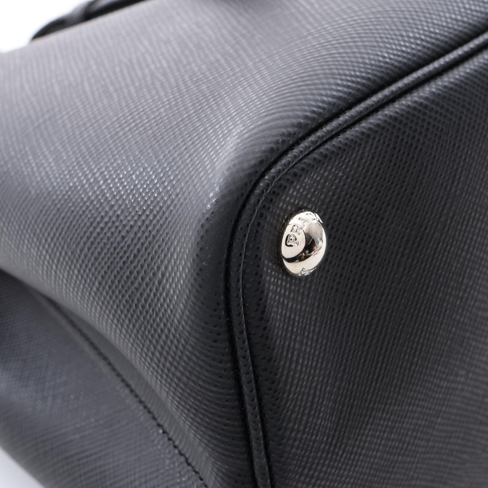 Prada Tote Saffiano Cuir 2-Way Black — view 5