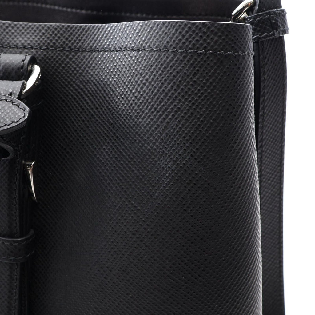 Prada Tote Saffiano Cuir 2-Way Black — view 8