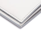 Prada Bifold Wallet Light Gray Leather — view 6