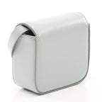 Celine Shoulder Bag Mini Claude Pale Blue Leather Triomphe — view 2