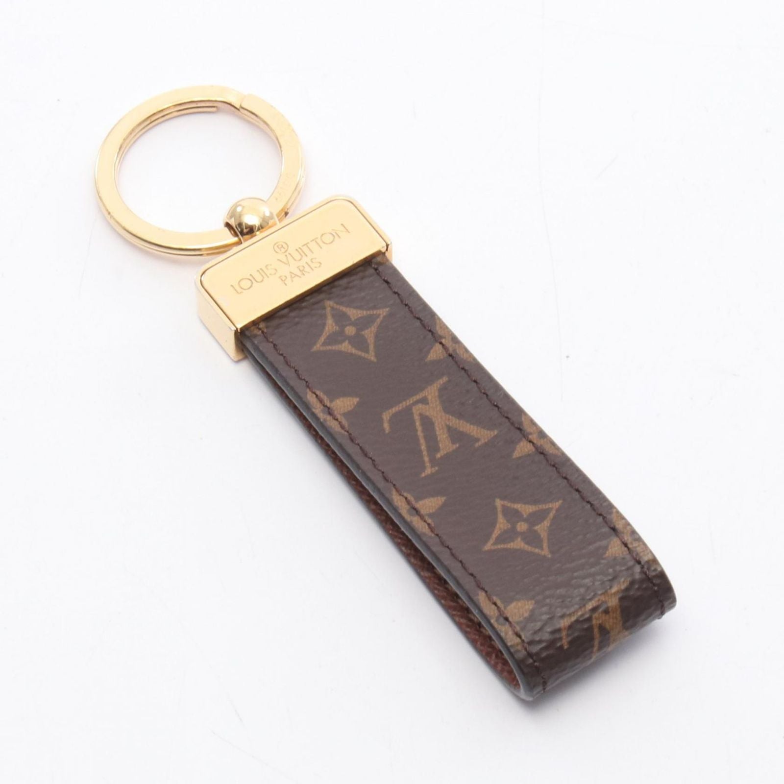 Louis Vuitton Key Holder Porte Cles Dragonne Canvas — view 2