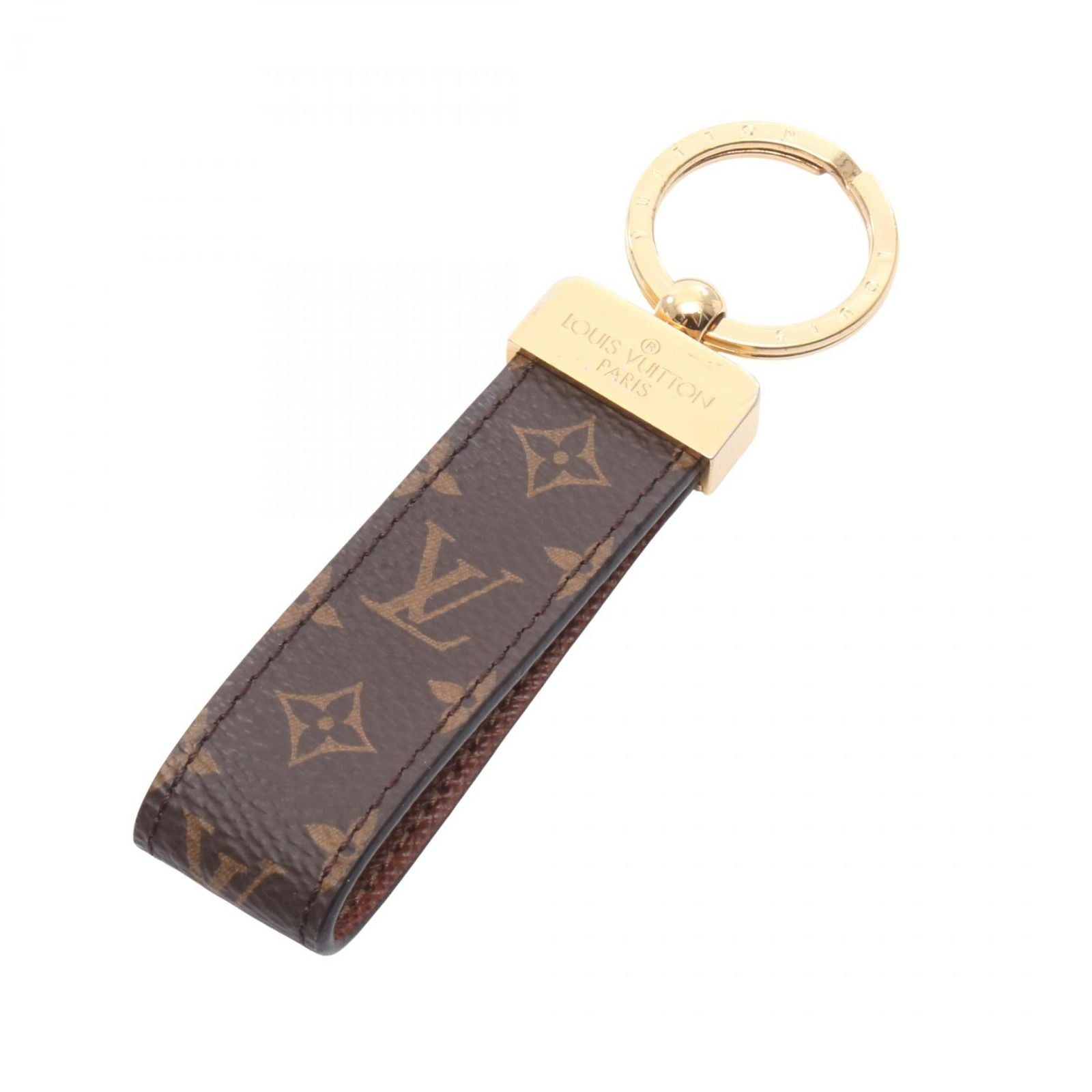Louis Vuitton Key Holder Porte Cles Dragonne Canvas