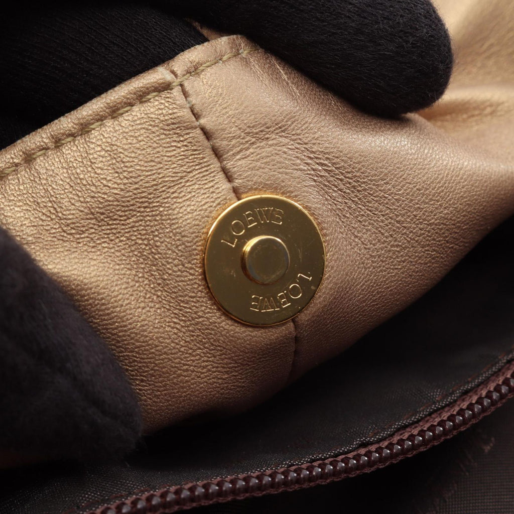Loewe Handbag Nappa Aire Gold Leather — view 7