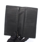 Louis Vuitton Bifold Wallet Portefeuille Brazza NM Noir Leather — view 3
