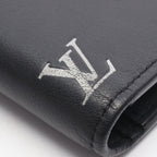 Louis Vuitton Bifold Wallet Portefeuille Brazza NM Noir Leather — view 8