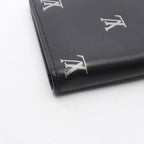 Louis Vuitton Bifold Wallet Portefeuille Brazza NM Noir Leather — view 7