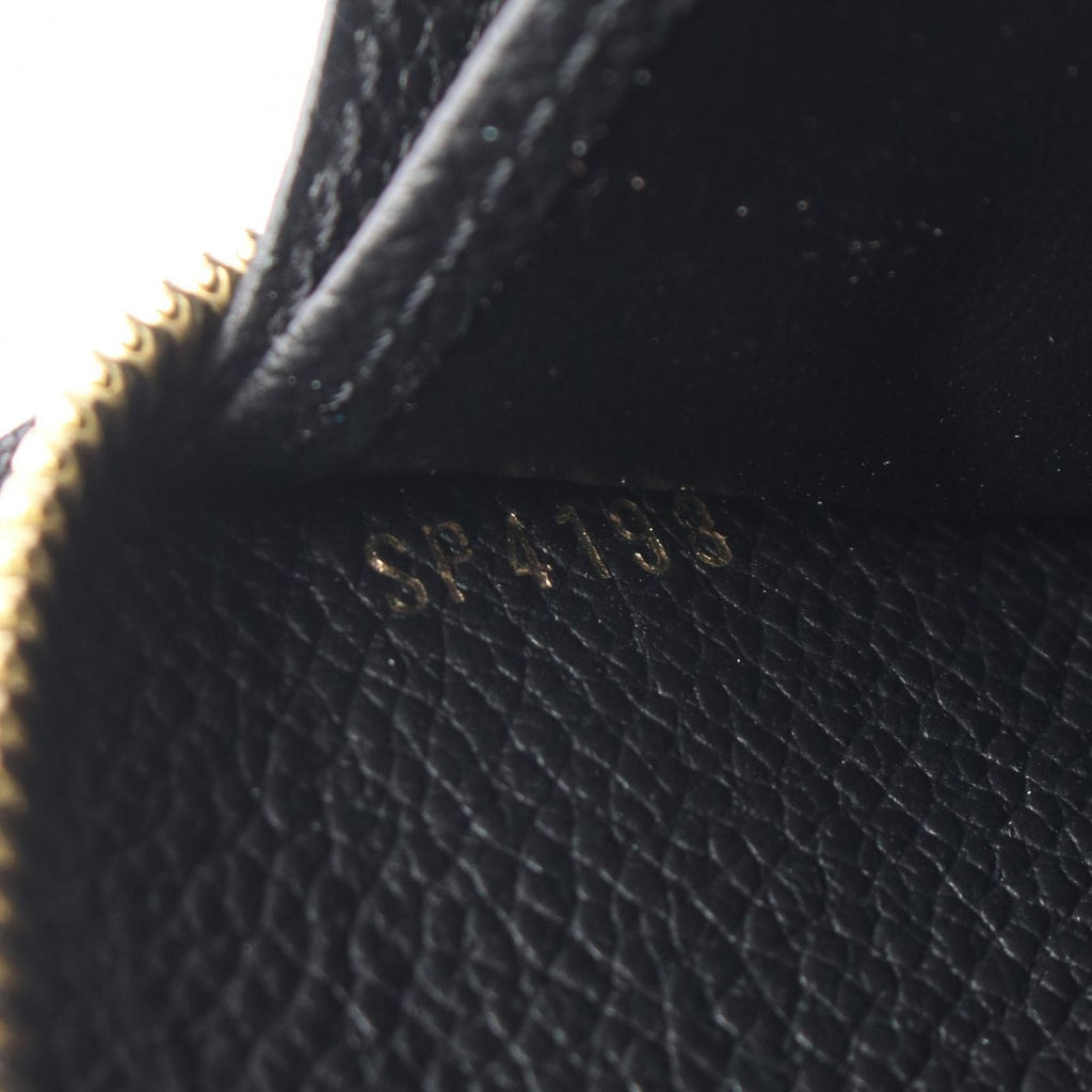 Louis Vuitton Round Wallet Zippy Noir Leather — view 5