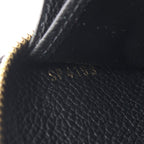 Louis Vuitton Round Wallet Zippy Noir Leather — view 5