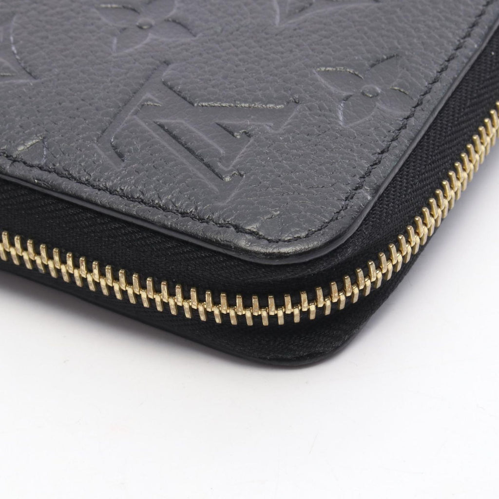 Louis Vuitton Round Wallet Zippy Noir Leather — view 9