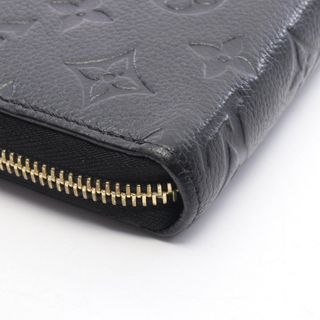 Louis Vuitton Round Wallet Zippy Noir Leather — view 8