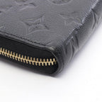 Louis Vuitton Round Wallet Zippy Noir Leather — view 8