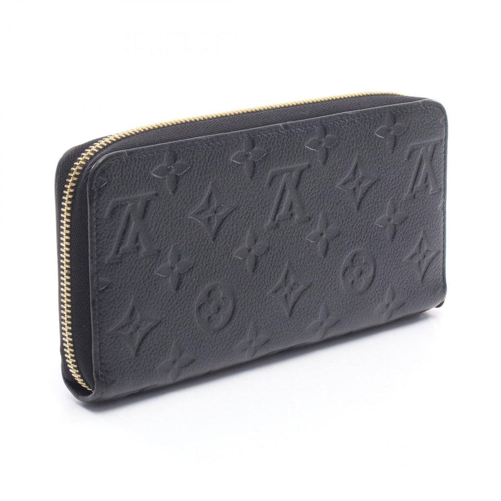 Louis Vuitton Round Wallet Zippy Noir Leather — view 2