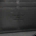 Louis Vuitton Round Wallet Zippy Horizontal Noir Leather — view 4