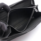 Louis Vuitton Round Wallet Zippy Horizontal Noir Leather — view 8