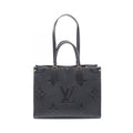 Louis Vuitton Tote On The Go MM Noir Leather