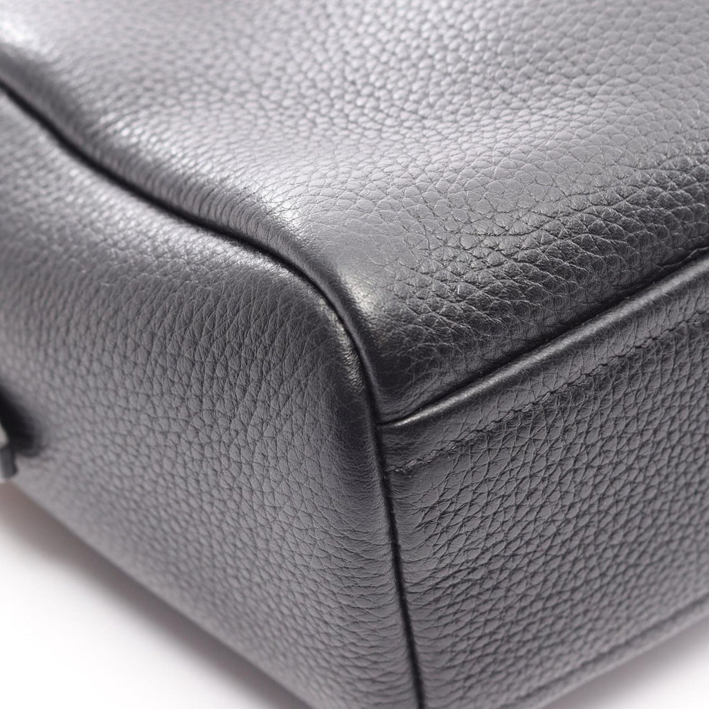 Prada Handbag Vitello Phenix 2-Way Black Leather — view 6
