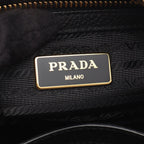 Prada Handbag Vitello Phenix 2-Way Black Leather — view 4